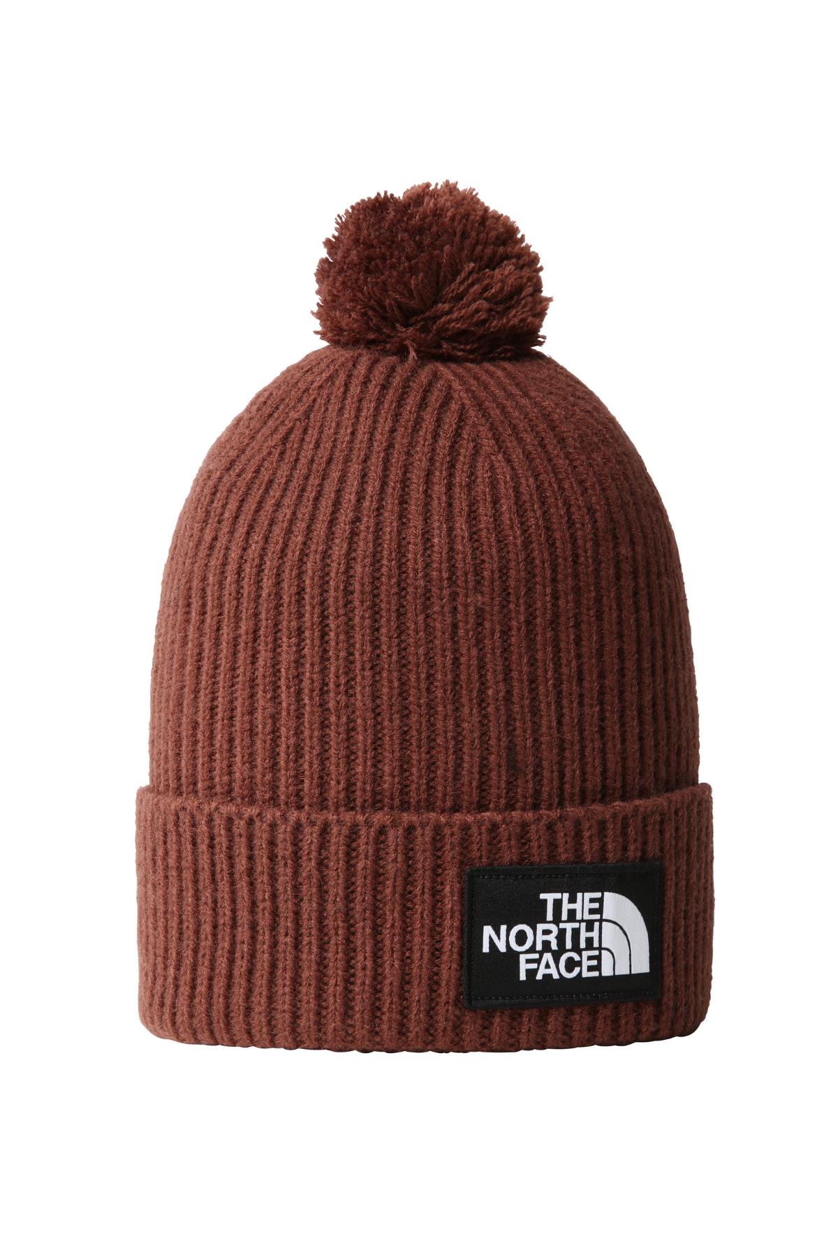 The North Face Retro TNF Pom Beret Brown