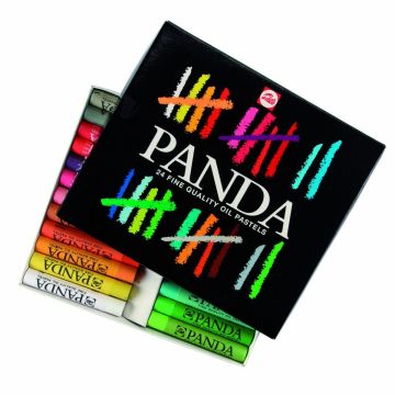 Talens Panda Yağlı Pastel Oil Pastels 24 Renk