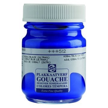 Talens Guaj Boya 50ml- 512 Cobalt Blue (Ultramarine)