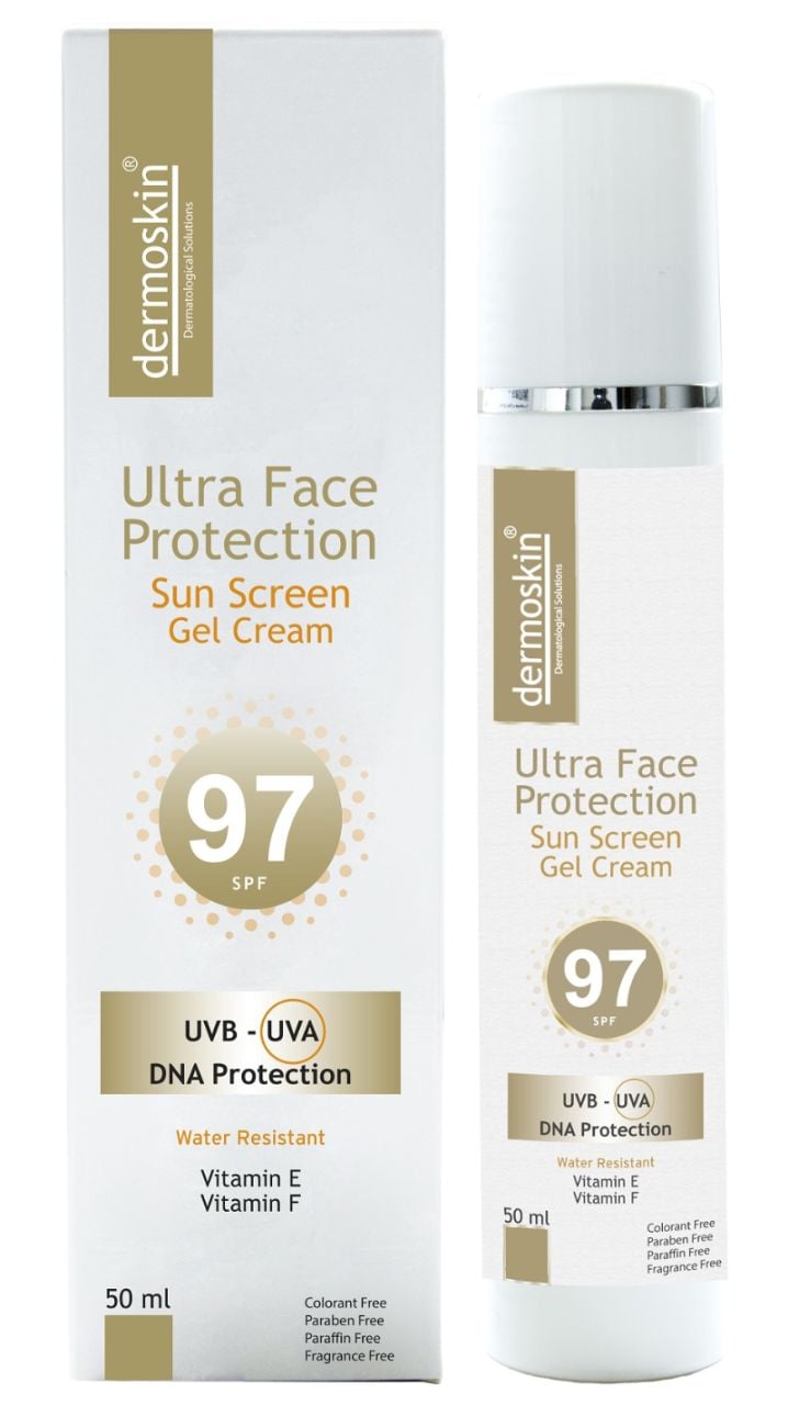 dermoskin ultra face protection sun screen spf97 50ml