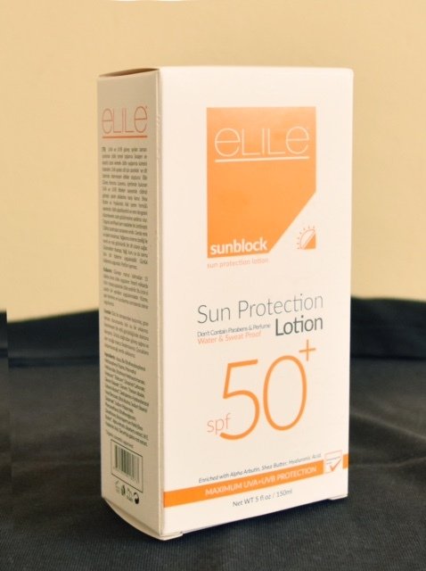 elile sun protection lotion spf 50