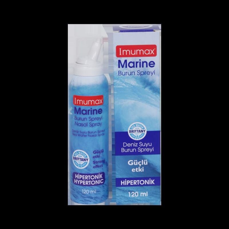 Imumax Marine Burun Spreyi Hipertonik 120 ml Fiyatı 92,50 TL Sağlıklı