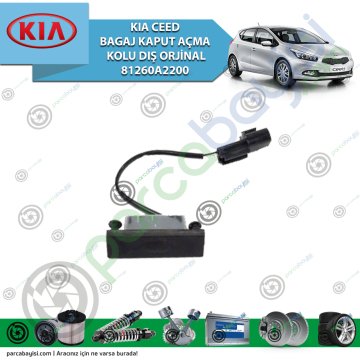 Kia Ceed Bagaj Kaput Acma Kolu Dis Orjinal 81260a2200 Kia Oem Bagaj Kaput Acma Kolu