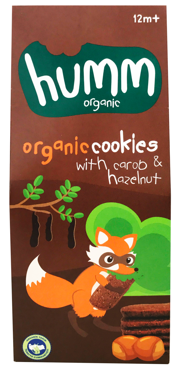 Keçiboynuzlu Fındıklı Organik KurabiyeHumm OrganicÇocuk Beslenmesi