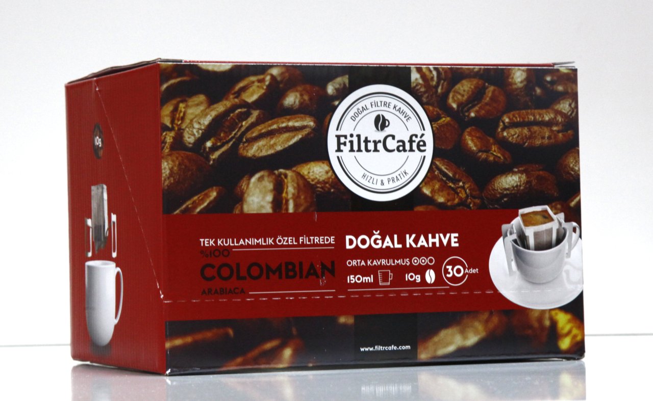 Colombian Filtre Kahve 30 Lu Filtr Cafe Kahveler