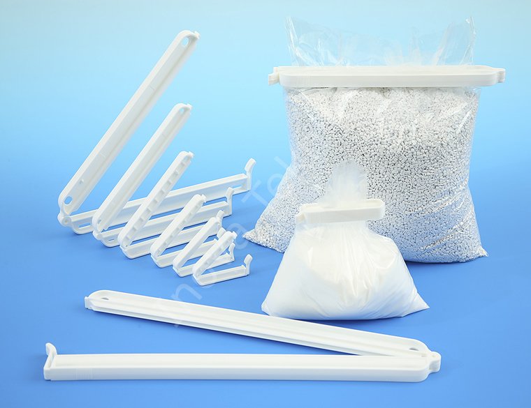 PA50 Çubuk Torba Kıskacı (Kapama Uzunluğu 5 cm) 20�lik Paket