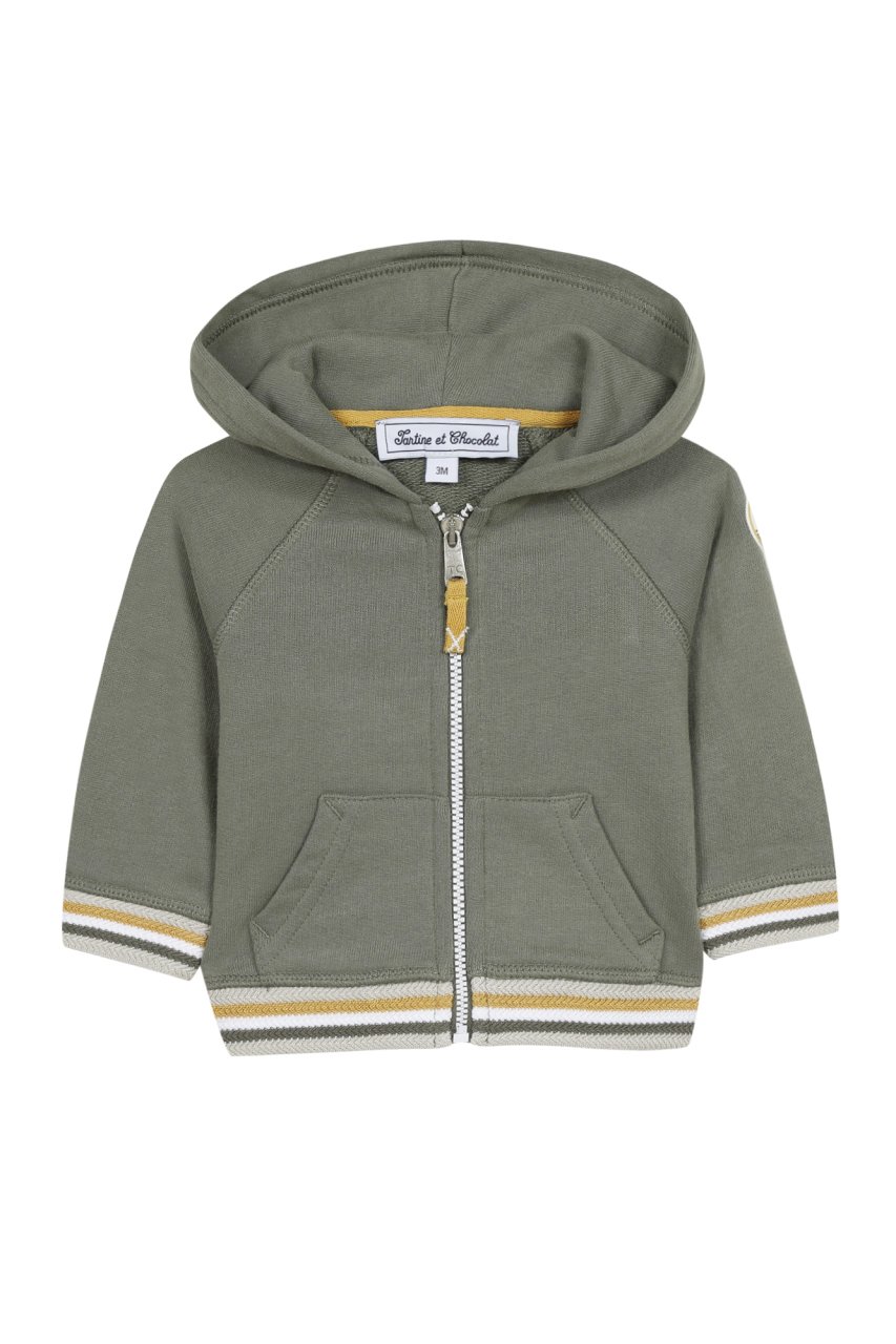Erkek Bebek Kapusonlu Fermuarli Sweat Erkek Bebek Kapusonlu Fermuarli Sweat