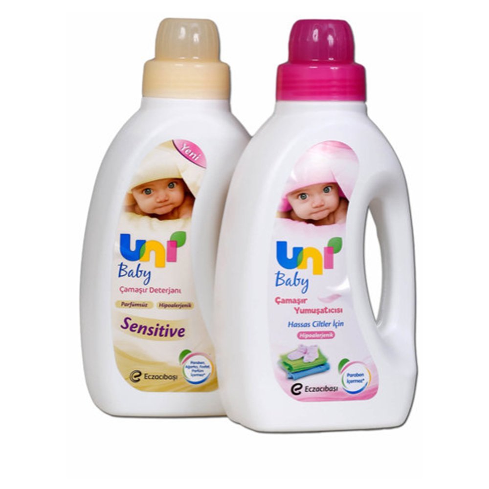 Uni Baby Bebek Çamaşır Deterjanı 1500ml + Yumuşatıcısı 1500ml Satın Al