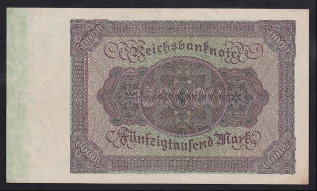 ALMANYA 50 000 MARK 1922 ÇİLALTI eski kağıt para fiyatları