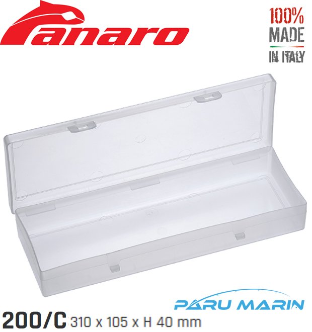 Panaro Art 200/C Şeffaf Kutu 310*105*40mm.