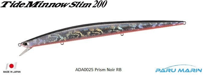 Duo Tide Minnow Slim 200 ADA0025 / Prism Noir RB