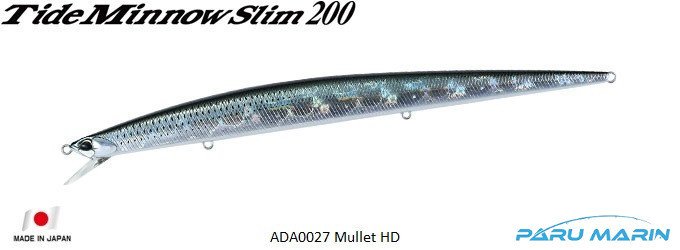 Duo Tide Minnow Slim 200 ADA0027 / Mullet HD