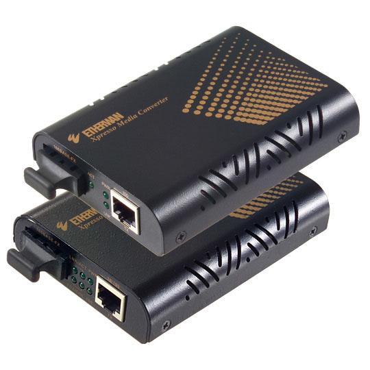 EL100T - 10/100BASE-TX - 100BASE-FX MM (ST) Media Converter