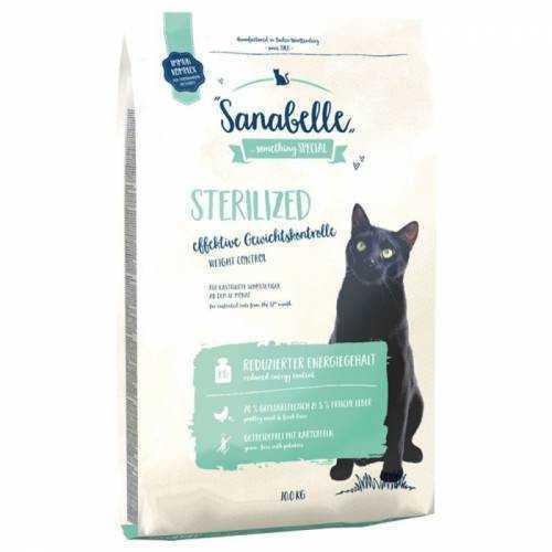 Sanabelle Sterilized Kısırlaştırılmış Tahılsız Kedi Maması 10 Kg