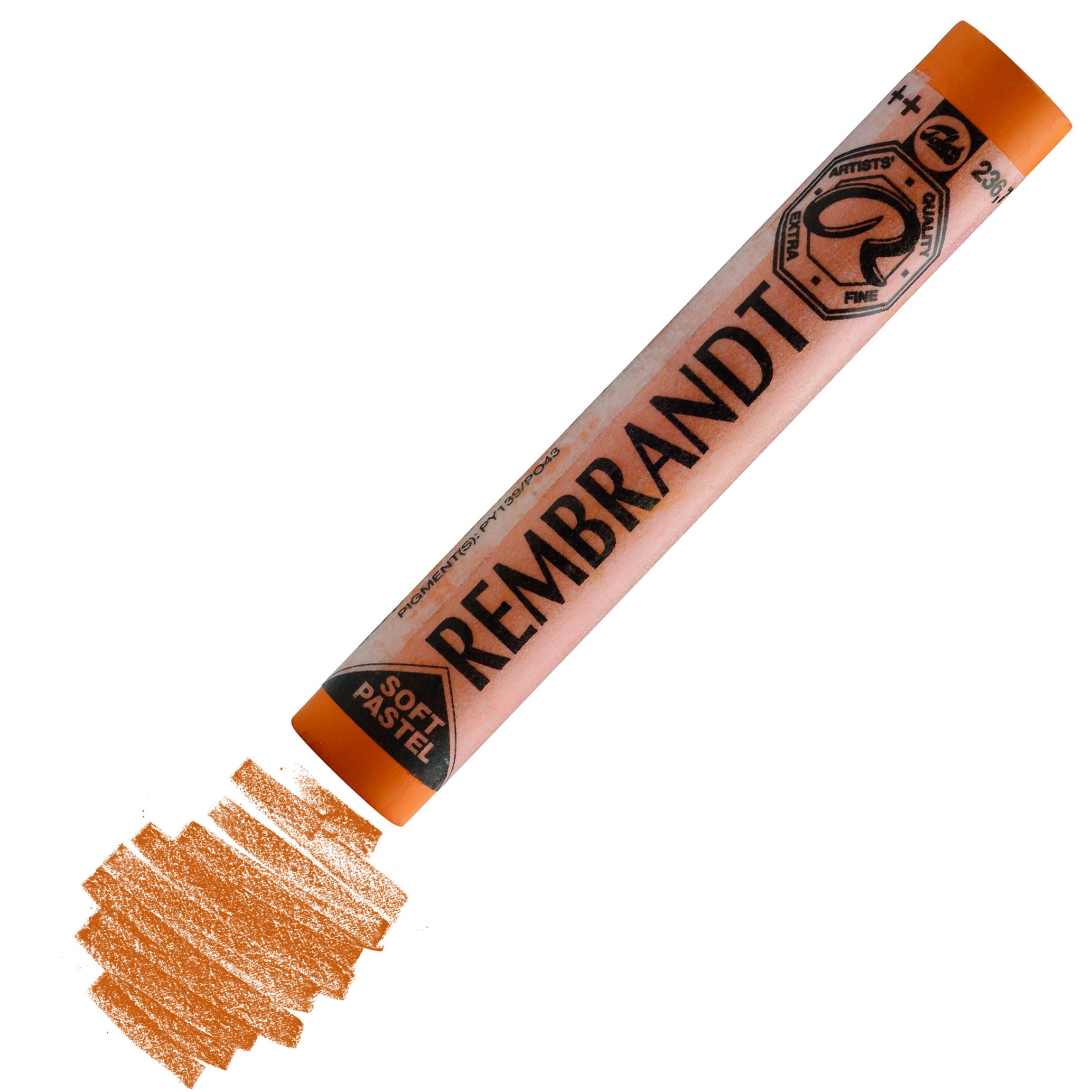 Rembrandt Soft Pastel Boya Tekli Yedek Renk 236 7 Light Orange