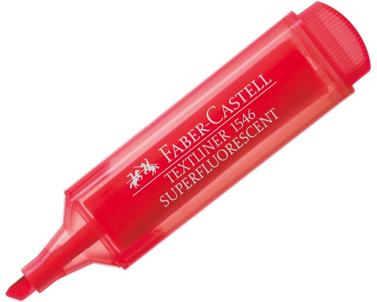 Faber Castell Fosforlu Kalem Seffaf Govde Kirmizi 5030154621 Faber Castell