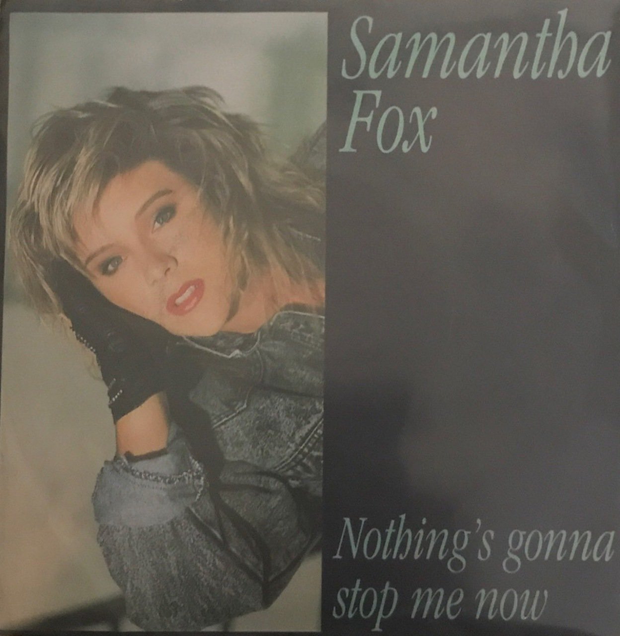 Samantha Fox Nothings Gonna Stop Me Now 45lik Plak Satın Al 