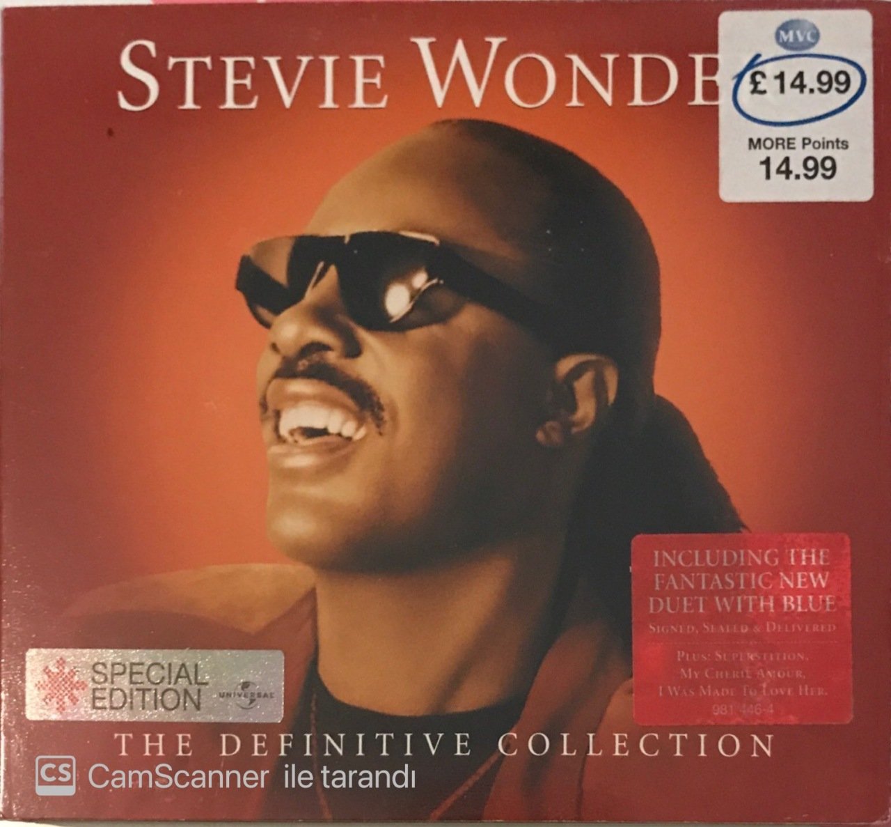 Stevie Wonder The Definitive Collection CD Plak Satın Al