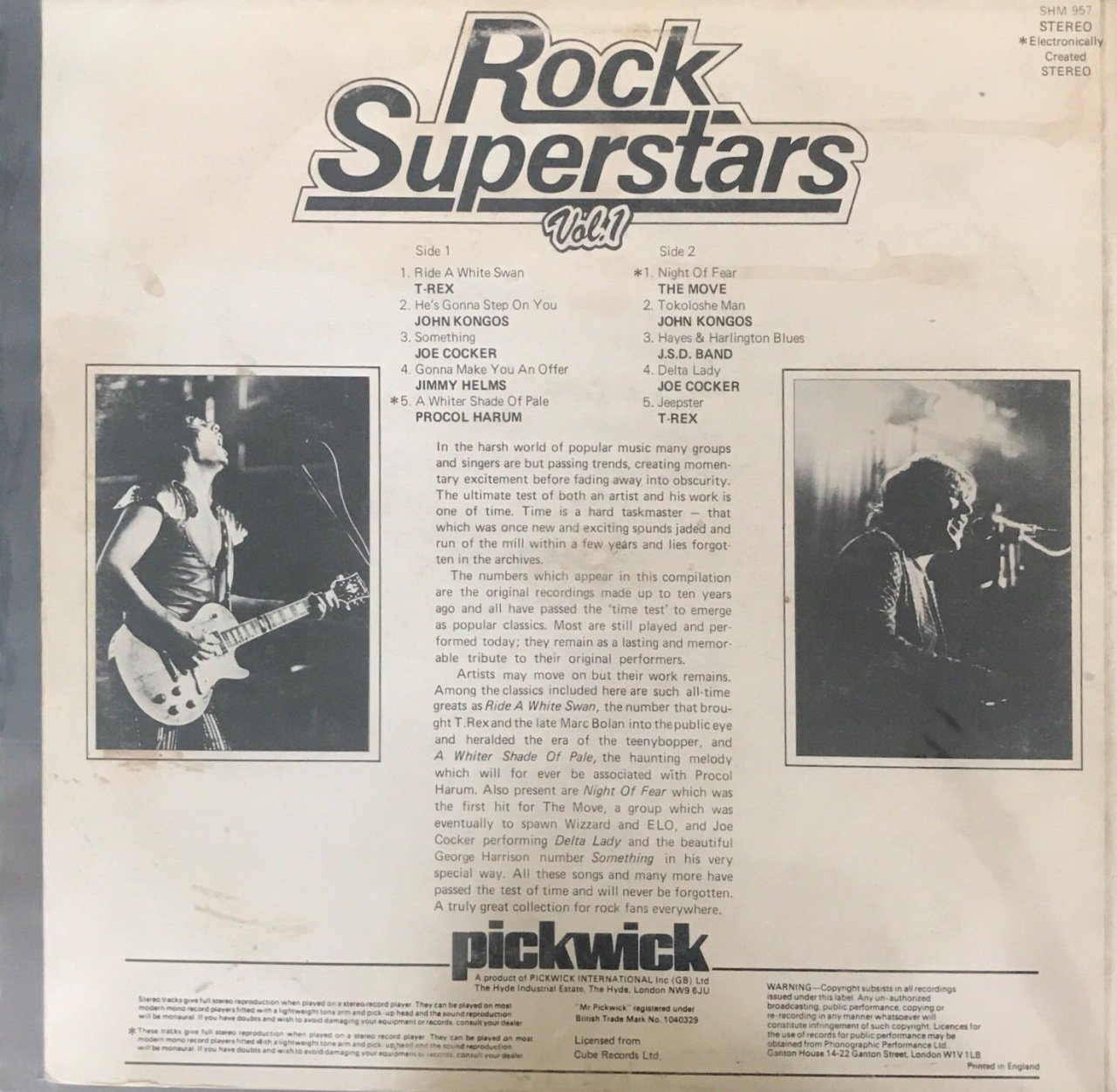 Rock Superstars Vol1 Lp Plak Satın Al