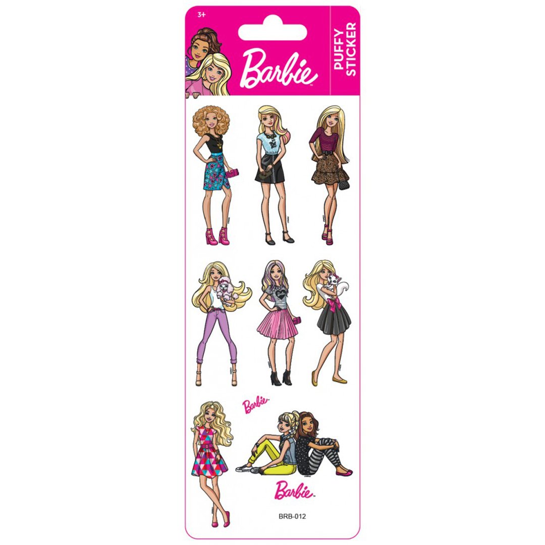 Barbie Duvar Sticker Barbie Moda Sticker Hediyelik Sticker Cesitleri