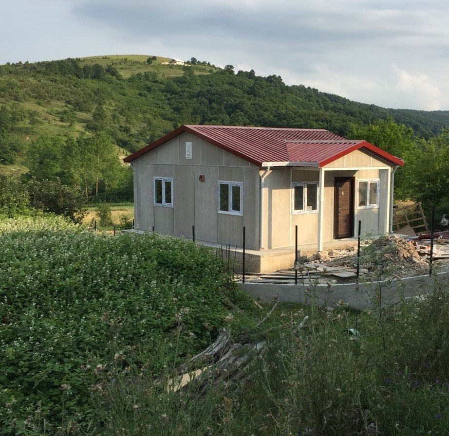 48m2 Tek Katlı Prefabrik Ev 3A PREFABRİK