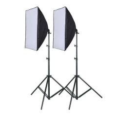 Fancier 30w Sürekli Işık 50x70 Softbox Set-2x4