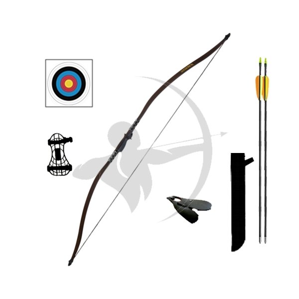 Robin Hood Geleneksel Yay Longbow Tunc Okculuk