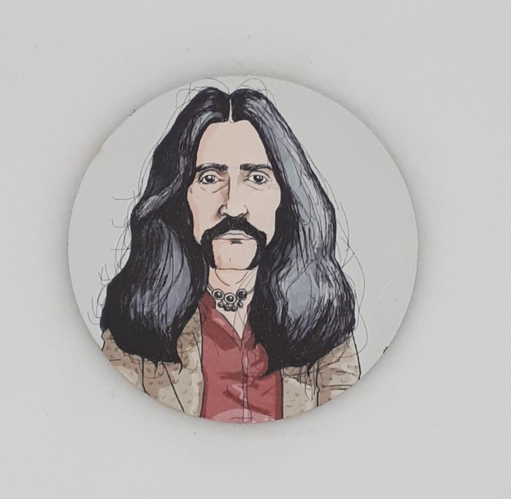 Barış Manço Bardak Altlığı