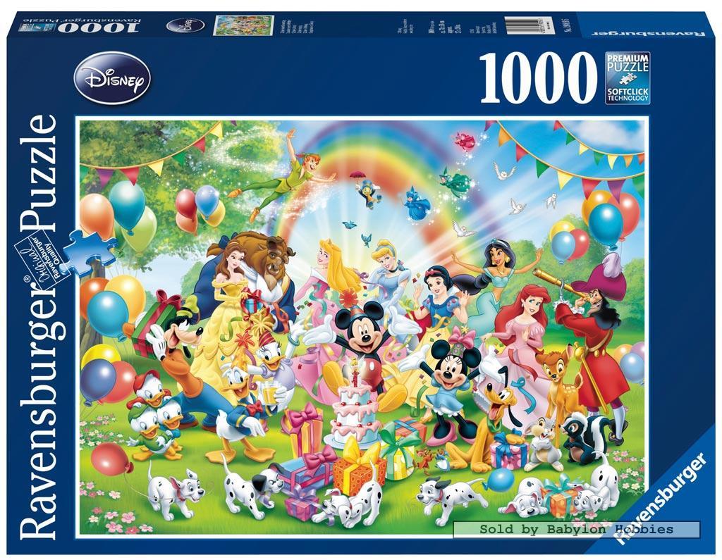 1000p Puzzle Walt Disney Mickey Birthday