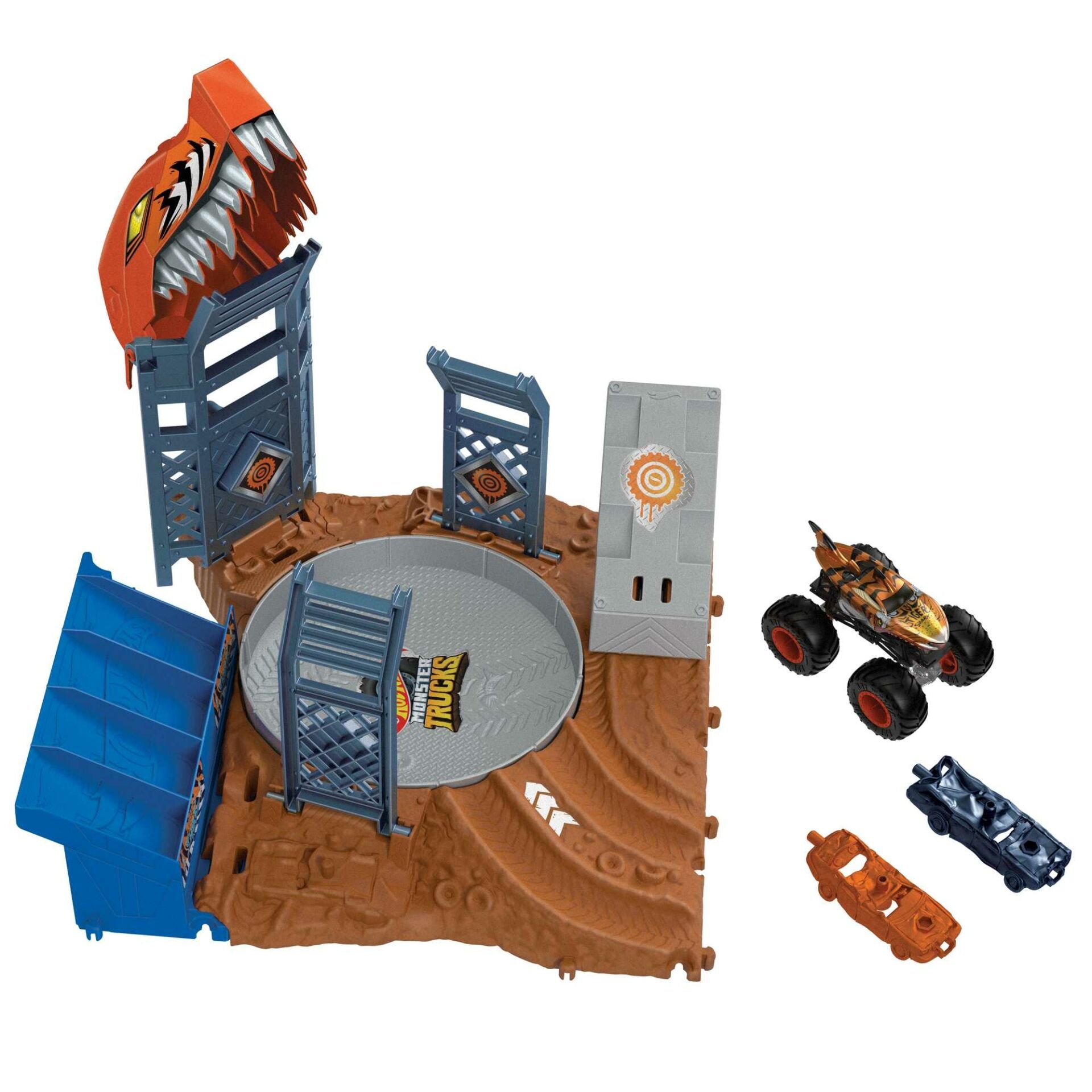 Hot Wheels Monster Trucks Arenada Yarı Final Setleri Hot Wheels Monster Trucks Arenada Yarı Final Setleri