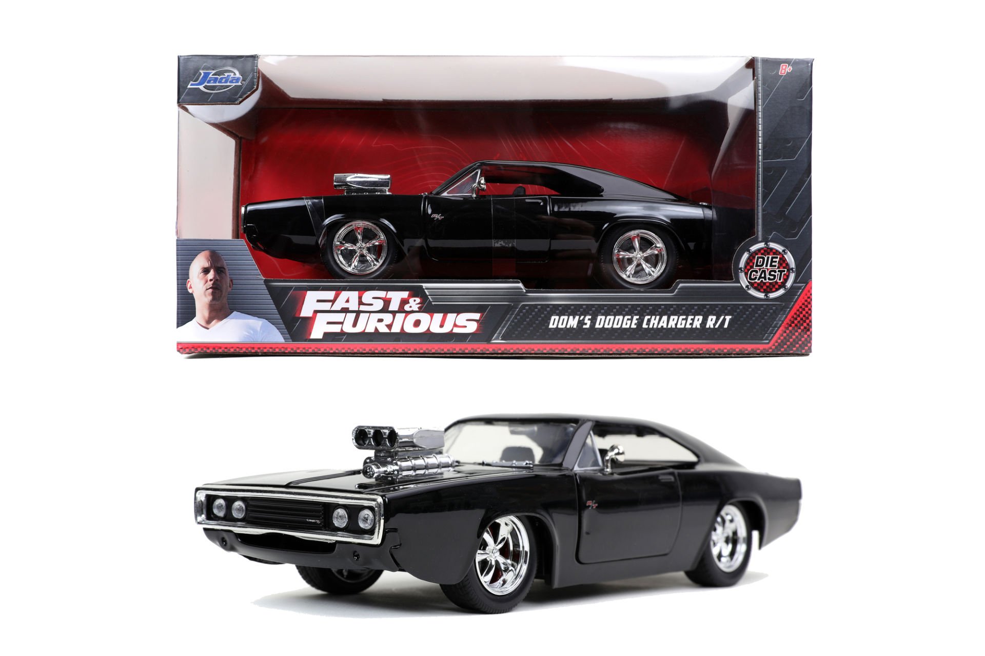FF 1970 Dodge Charger Street 1:24