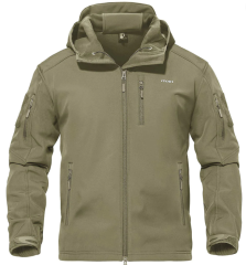 Tacvasen Tactical Softshell Mont Haki Renk