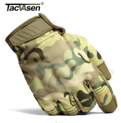 Tacvasen Multicam Taktikal Kauçuk Muşkalı Eldiven