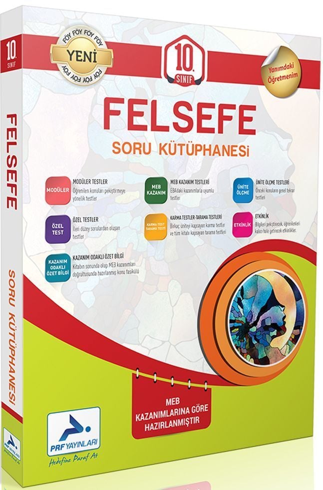 10. Sınıf Felsefe Soru Kütüphanesi Prf Paraf Yayınları | Akm Kitap