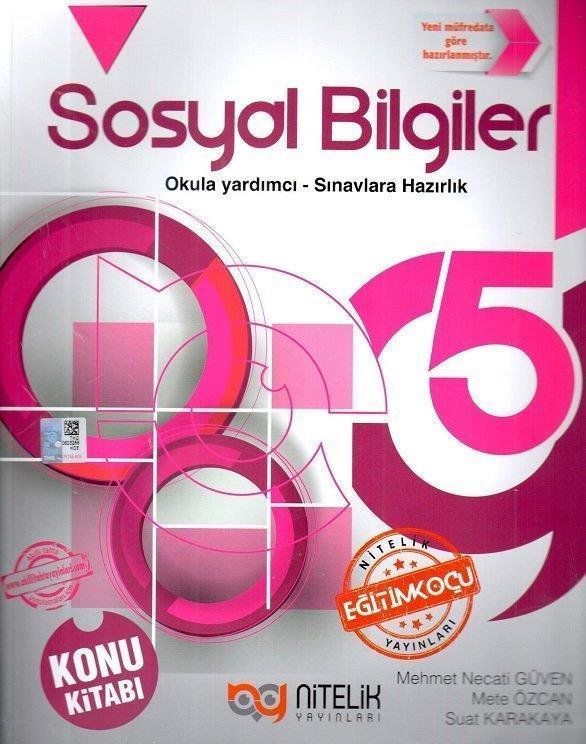 5.Sınıf Sosyal Bilgiler Konu Kitabı Nitelik Yayınları | Akm Kitap