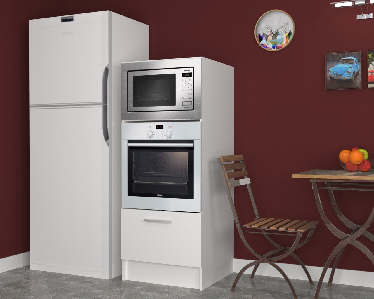 Dmodul Ankastre Firin Mikro Boy Dolap 144 Cm Mutfak Dolaplari Uretici Firma Avantaji Ile Sadece 728 35 Tl
