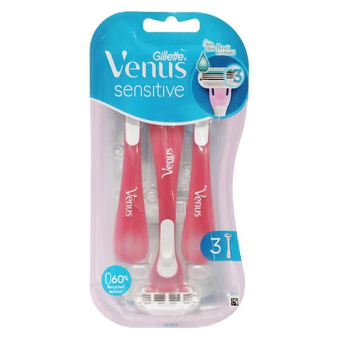 Gillette Venus Kadın Tıraş Bıçağı Hassas Kullan-At 3'lü