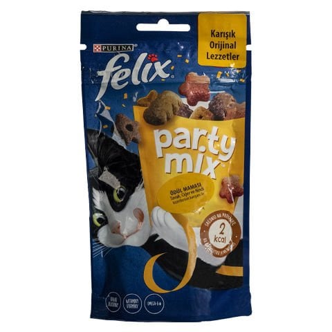 Purina Felix Party Mix Kedi Ödül Maması 60 Gr