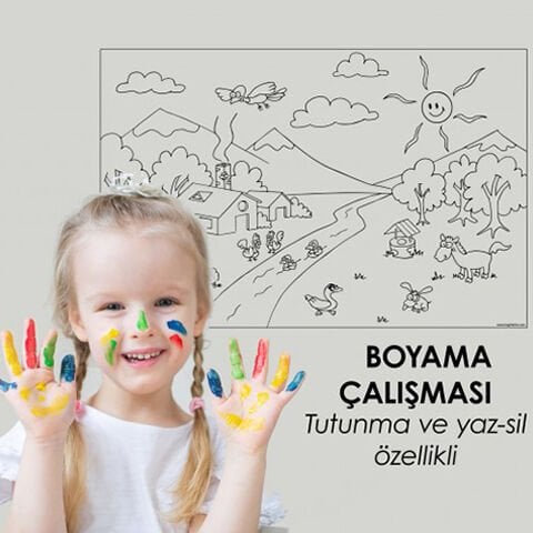 Ölçü Boyama Çalışması 56x85 cm