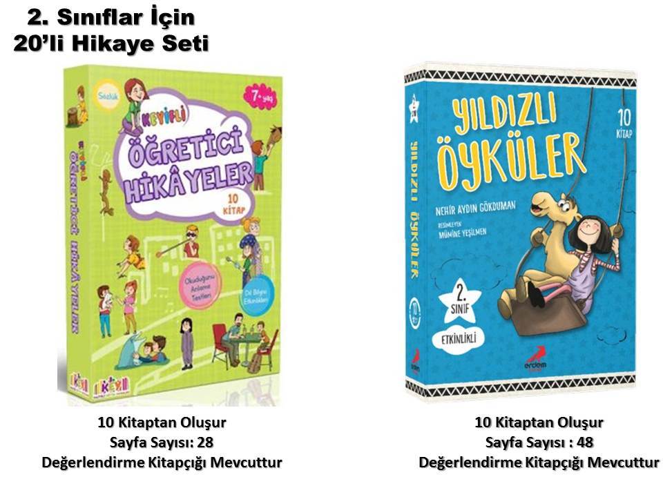 Erdem Yayinlari Kir Oykuleri Doga Oykuleri 20 Kitap Set