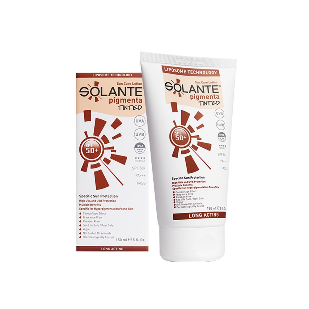 solante pigmenta tinted lotion