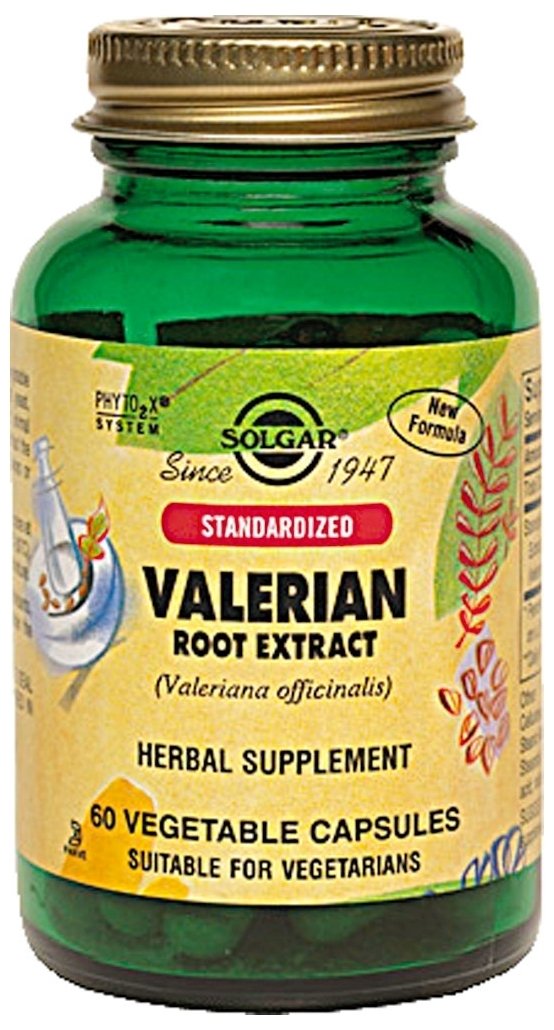 Solgar Valerian Root Extract 60 Kapsül