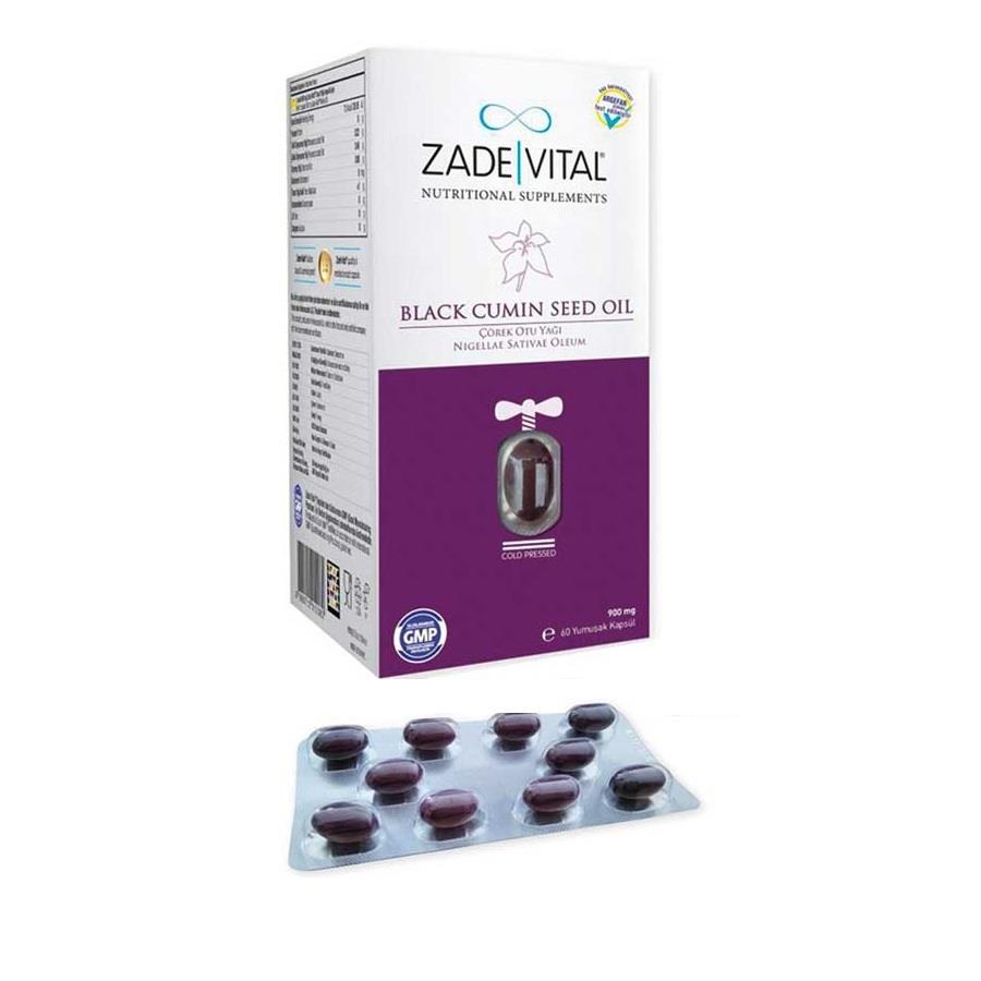 Zade Vital Corek Otu Yagi 900 Mg 60 Kapsul Maynatura Com Da