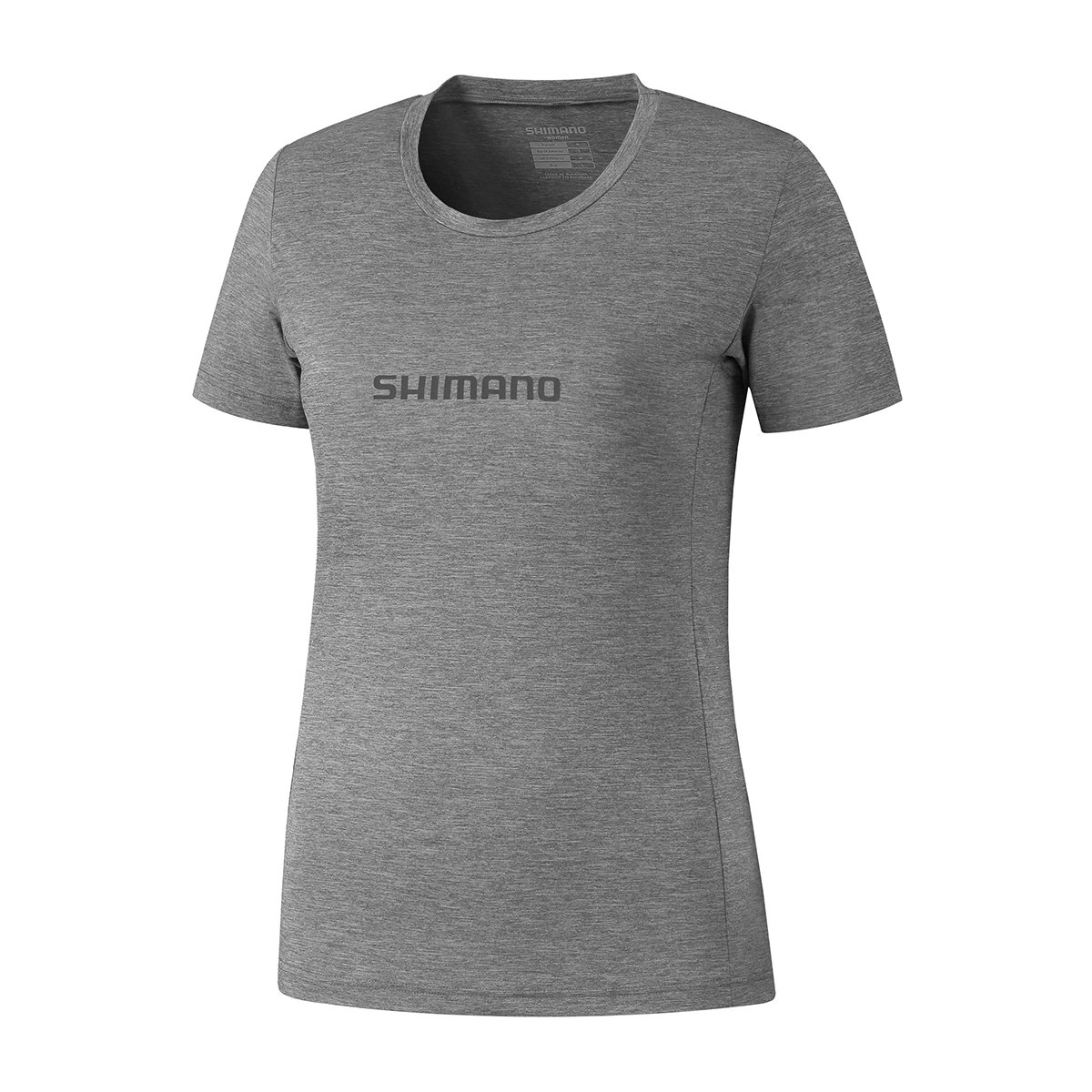 Shimano Hida Tech Kadın T-Shirt Gri