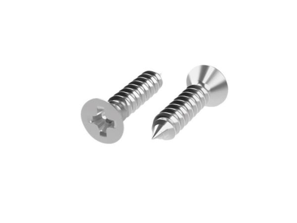 3.9x25 mm YHB Inox Saç Vidası DIN 7982