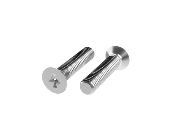 M4x10 mm Inox YHB Metrik Vida DIN 965