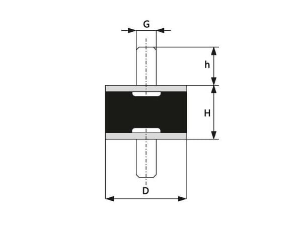 A Tip Lastik Takoz 140x70