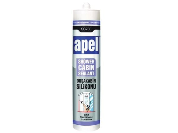 APEL Duşakabin Silikonu Şeffaf SC700 280 ml