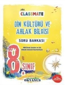 Okyanus Yayınları 8. Sınıf Classmate Din Kültürü ve Ahlak Bilgisi Soru Bankası