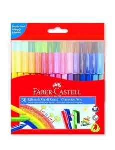 Faber Castell Eğlenceli Keçeli Kalem 30 Renk